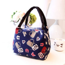 Portable Lunch Bag Owl Palm Totem Graffiti Insulated Canvas Food Picnic Bags For Women Kids Lunchbox Handbag BS2017