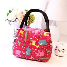 Portable Lunch Bag Owl Palm Totem Graffiti Insulated Canvas Food Picnic Bags For Women Kids Lunchbox Handbag BS2017