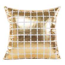 Gold Foil Printing Pillow Case home decorative throw pillow pillowcase