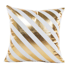 Gold Foil Printing Pillow Case home decorative throw pillow pillowcase
