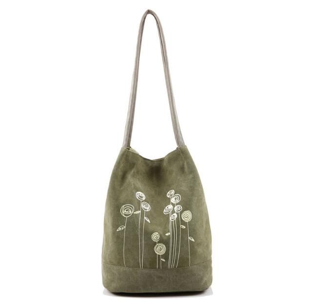 FLYING BIRDS printing canvas bag women handbag women's bags girls shoulder bag high quality fashion pouch bucket bags  A351fb