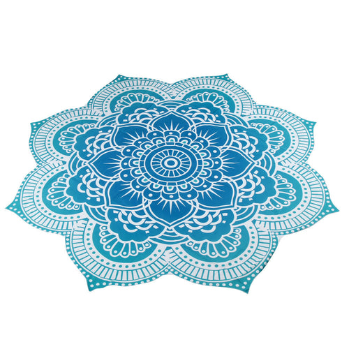 Round Beach Pool Home Shower Towel Blanket Table Cloth Yoga Mat