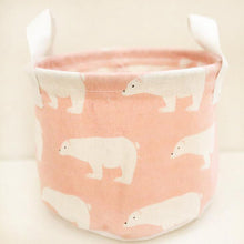 Women Cosmetic Bag Cartoon Animal Flamingo Linen Organizer Box Case Makeup Bag Portable Travel Toiletry Make Up Wash Kit Case