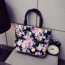Fashion Women Girls Printing Canvas Shopping Handbag Shoulder Tote Shopper Bag