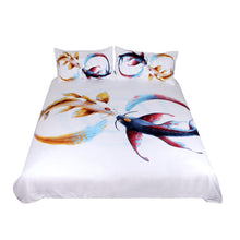 Eternal Bond by JoJoesArt Bedding Set Cryprinus Carp Duvet Cover Set Golden and Blue Bed Cover 3-Piece Auspicious Bedclothes