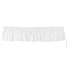 Polyester 15" Drop Queen Bed Skirt Dust Ruffle Bedspread Cover Without Bed Surface Home Hotel Textiles Decoration Red White