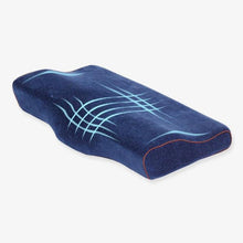 Slow Rebound Comfortable Memory Foam Pillow Butterfly Shaped Bedding Orthopedic Pillow for Neck Pain Sleeping Pillows